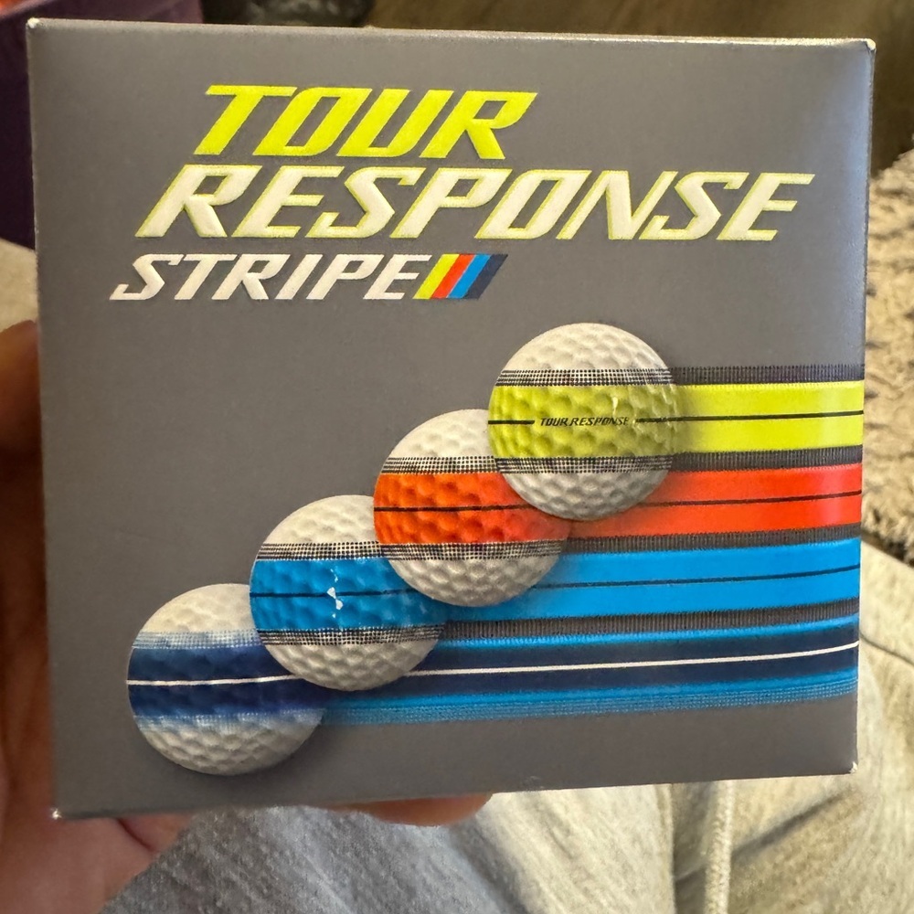 TaylorMade Tour Response Yellow Golf Balls